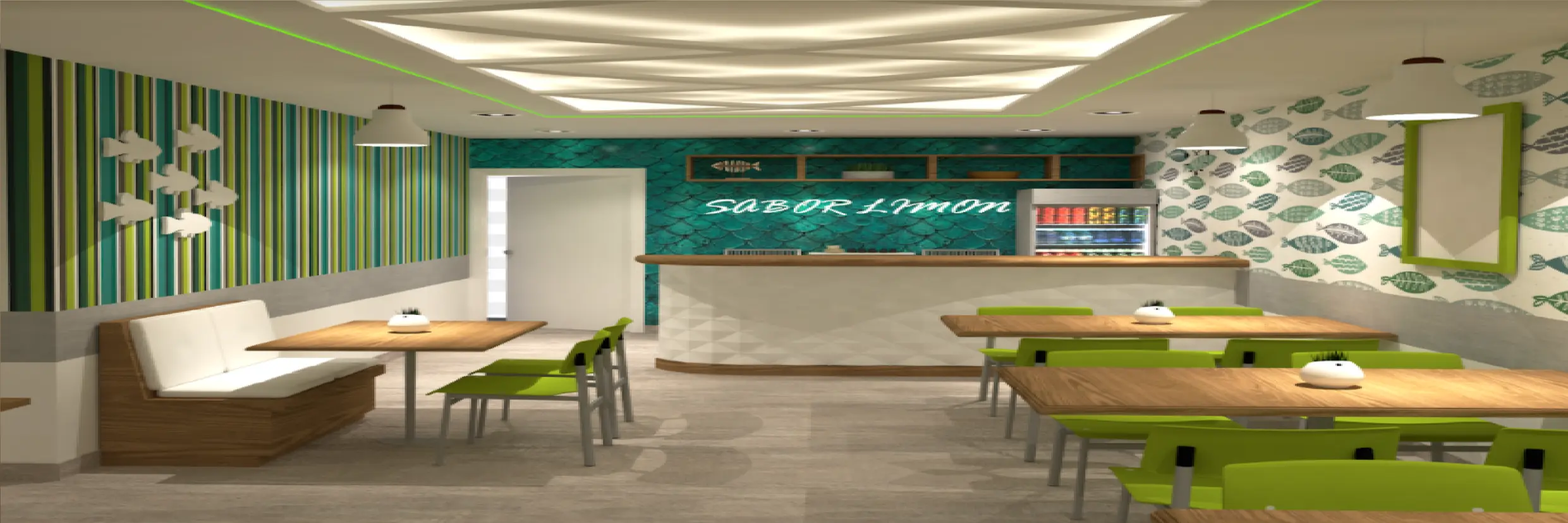 Diseño de Cevichería - Proyecto 5 Cevichería 5