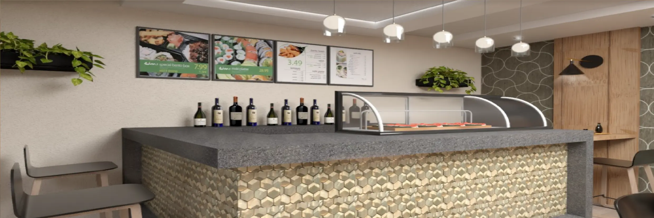 Proyecto destacado de Cevichería - Diseño interior 6 Cevichería - Proyecto 6