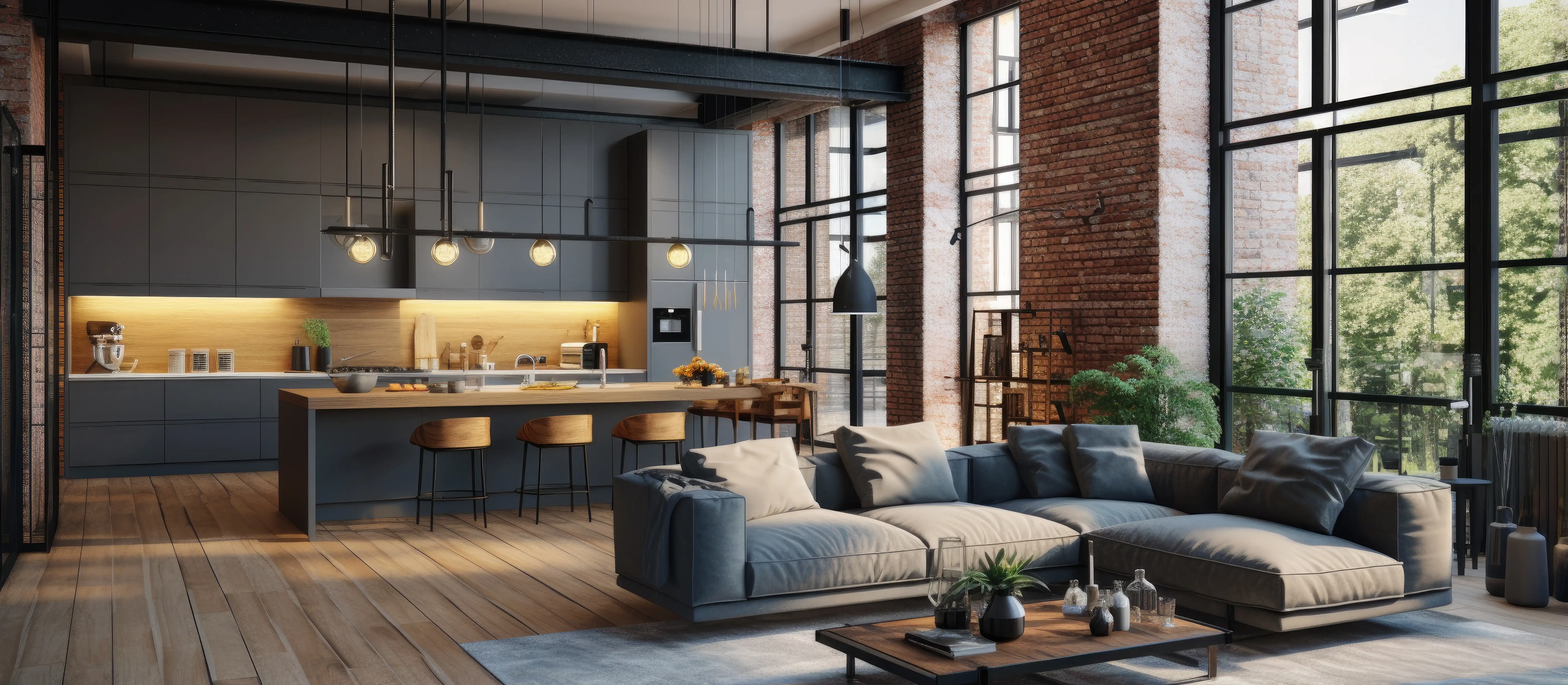 Espacios con estilo industrial y carácter urbano - Proyecto 9